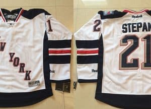 Rangers #21 Derek Stepan White 2014 Stadium Series Stitched Jersey