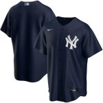 New York Yankees Navy Cool Base Stitched Jersey.