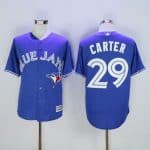 Blue Jays #29 Joe Carter Blue New Cool Base Stitched Jersey