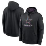 Dallas Cowboys Black 2024 Crucial Catch Club Pullover Hoodie