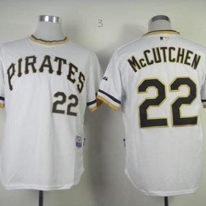 Pirates #22 Andrew McCutchen White Alternate 2 Cool Base Stitched Jersey