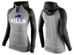 Nike Buffalo Bills Performance Hoodie Grey Black