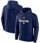 Atlanta Braves 2021 Navy World Series Champions Pullover Hoodie