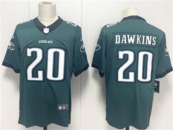 Philadelphia Eagles #20 Brian Dawkins Green 2024 New Vapor Untouchable Limited Football Stitched Jersey
