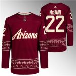 Arizona Coyotes #22 Jack McBain Garnet Alternate Pro Jersey