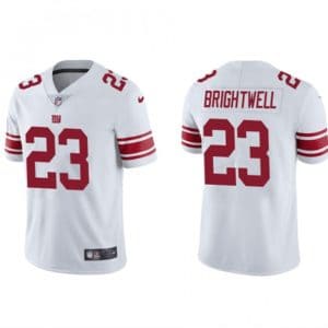 New York Giants #23 Gary Brightwell White Vapor Untouchable Limited Stitched Jersey