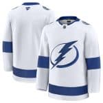 Tampa Bay Lightning Blank White 2024-25 Away Stitched Jersey