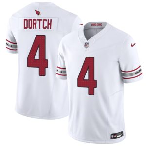 Arizona Cardinals #4 Greg Dortch White 2024 F.U.S.E. Vapor Untouchable Limited Stitched Jersey