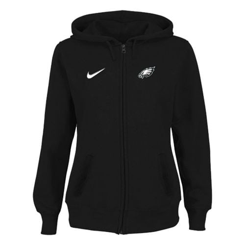 Philadelphia Eagles Stadium Rally Full Zip Hoodie Black