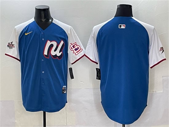 National League St. Louis Cardinals Blank Blue Alternate 2025 All-Star Edition Limited Stitched Jersey
