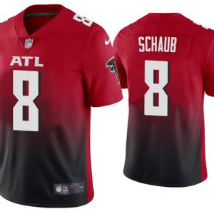 Atlanta Falcons #8 Matt Schaub 2020 Red Vapor Untouchable Limited Stitched Jersey