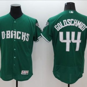 Diamondbacks #44 Paul Goldschmidt Green Celtic Flexbase Authentic Collection Stitched Jersey