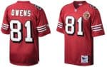 San Francisco 49ers #81 Terrell Owens 2020 Red Stitched Jersey
