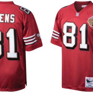 San Francisco 49ers #81 Terrell Owens 2020 Red Stitched Jersey