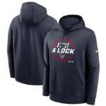 Houston Texans Navy 2023 AFC South Division Champions Locker Room Trophy Collection Club Pullover Hoodie