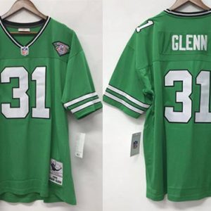 New York Jets #31 Aaron Glenn Green 1994 Throwback Stitched Jersey