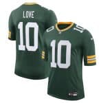 Green Bay Packers #10 Jordan Love Green 2025 New Vapor Untouchable Limited Stitched Jersey