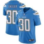 Los Angeles Chargers #30 Austin Ekeler Blue Vapor Untouchable Limited Stitched Jersey