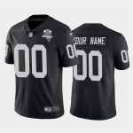 Las Vegas Raiders Black Customized Custom 2020 Inaugural Season Vapor Limited Stitched Jersey