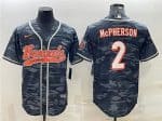Cincinnati Bengals #2 Evan McPherson Gray Camo With Patch Cool Base Stitched Jersey