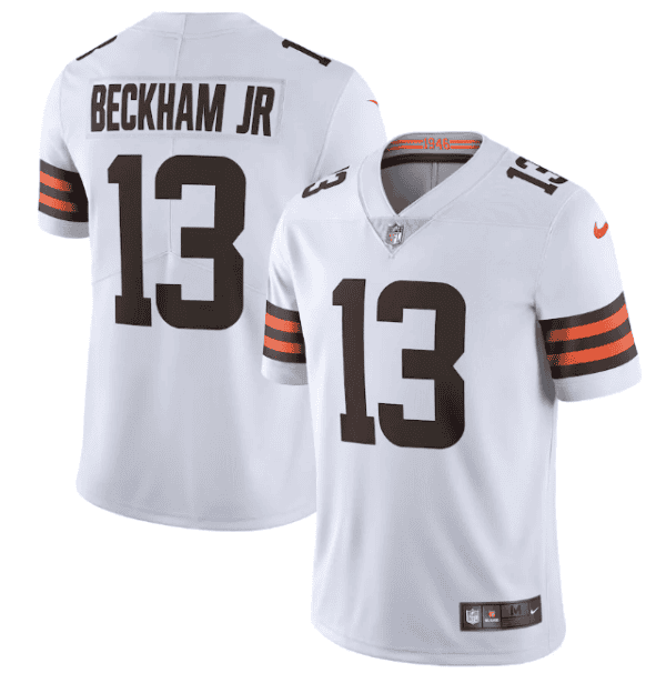 Cleveland Browns #13 Odell Beckham Jr. New White Vapor Untouchable Limited Stitched Jersey