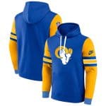 Los Angeles Rams Blue Yellow Pullover Hoodie