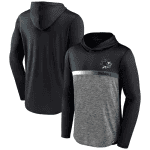 San Jose Sharks Black Podium Defender Pullover Hoodie