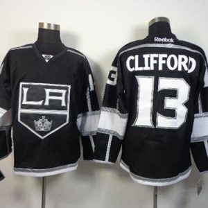 Kings #13 Kyle Clifford Black Home Stitched Jersey