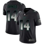 New York Jets #14 Sam Darnold Black 2019 Smoke Fashion Limited Stitched Jersey