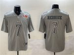 Philadelphia Eagles #7 Haason Reddick Gray 2025 Super Bowl LIX Patch Atmosphere Fashion Vapor Untouchable Limited Stitched Jersey
