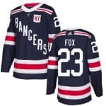 New York Rangers #23 Adam Fox Navy Winter Classic Home Stitched Jersey