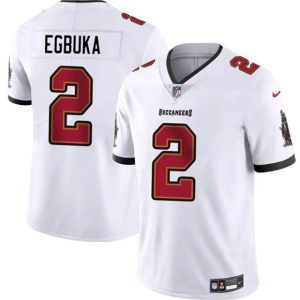 Tampa Bay Buccaneers #2 Emeka Egbuka White 2025 Draft Vapor Untouchable Limited Football Stitched Jersey