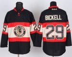 Blackhawks #29 Bryan Bickell Black New Third Stitched Jersey