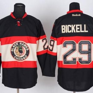 Blackhawks #29 Bryan Bickell Black New Third Stitched Jersey