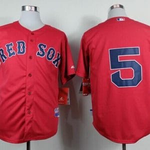 Red Sox #5 Allen Craig Red Cool Base Stitched Jersey