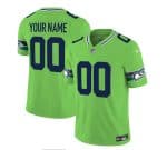Seattle Seahawks Custom 2023 F.U.S.E. Green Limited Stitched Jersey