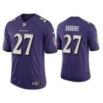 Baltimore Ravens #27 J.K. Dobbins Purple Limited Jersey