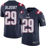 Patriots #29 LeGarrette Blount Navy Blue Stitched Limited Rush Nike Jersey