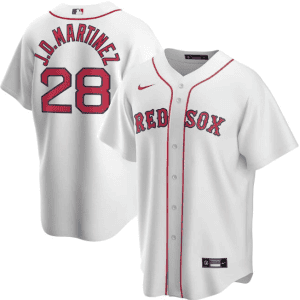 Boston Red Sox White #28 J.D. Martinez Cool Base Stitched Jersey