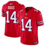 Buffalo Bills #14 Stefon Diggs Red 2023 F.U.S.E. Vapor Untouchable Limited Stitched Jersey