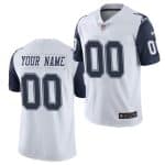 Cowboys Customized White Vapor Untouchable Limited Stitched Jersey