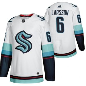 Seattle Kraken #5 Mark Giordano White Stitched Jersey