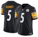 Pittsburgh Steelers #5 Jalen Ramsey Black 2025 F.U.S.E. Vapor Untouchable Limited Football Stitched Jersey