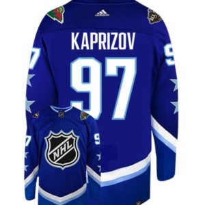 Minnesota Wild Custom 2022 NHL All-Star Game Western Conference Blue Stitched Jersey