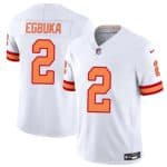 Tampa Bay Buccaneers #2 Emeka Egbuka White 2025 F.U.S.E. Vapor Limited Football Stitched Jersey