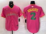 San Diego Padres #2 Xander Bogaerts Pink Cool Base Stitched Jersey