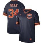Houston Astros #34 Nolan Ryan Navy Cooperstown Collection Legend Stitched Jersey