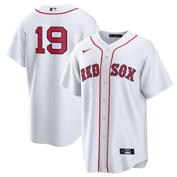 Boston Red Sox #19 Roman Anthony White No Name Cool Base Stitched Jersey