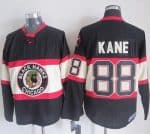 Blackhawks #88 Patrick Kane Black Third CCM Stitched Jersey