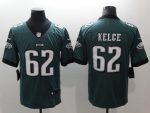 Philadelphia Eagles #62 Jason Kelce Green Vapor Untouchable Limited Stitched Jersey